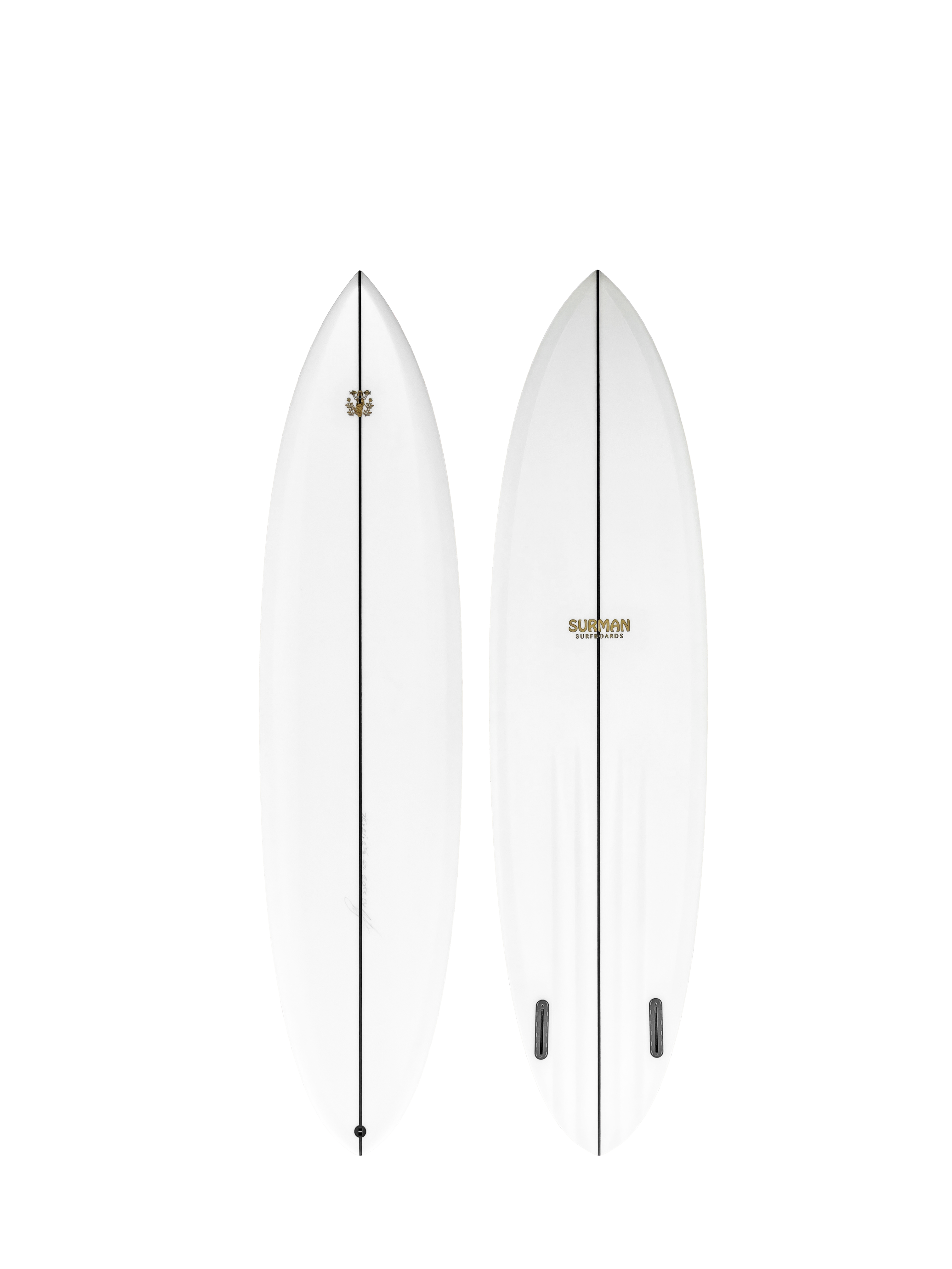 【千葉北手渡し可】フィン付 MS Surfboards THE VOID 5'8 7'2